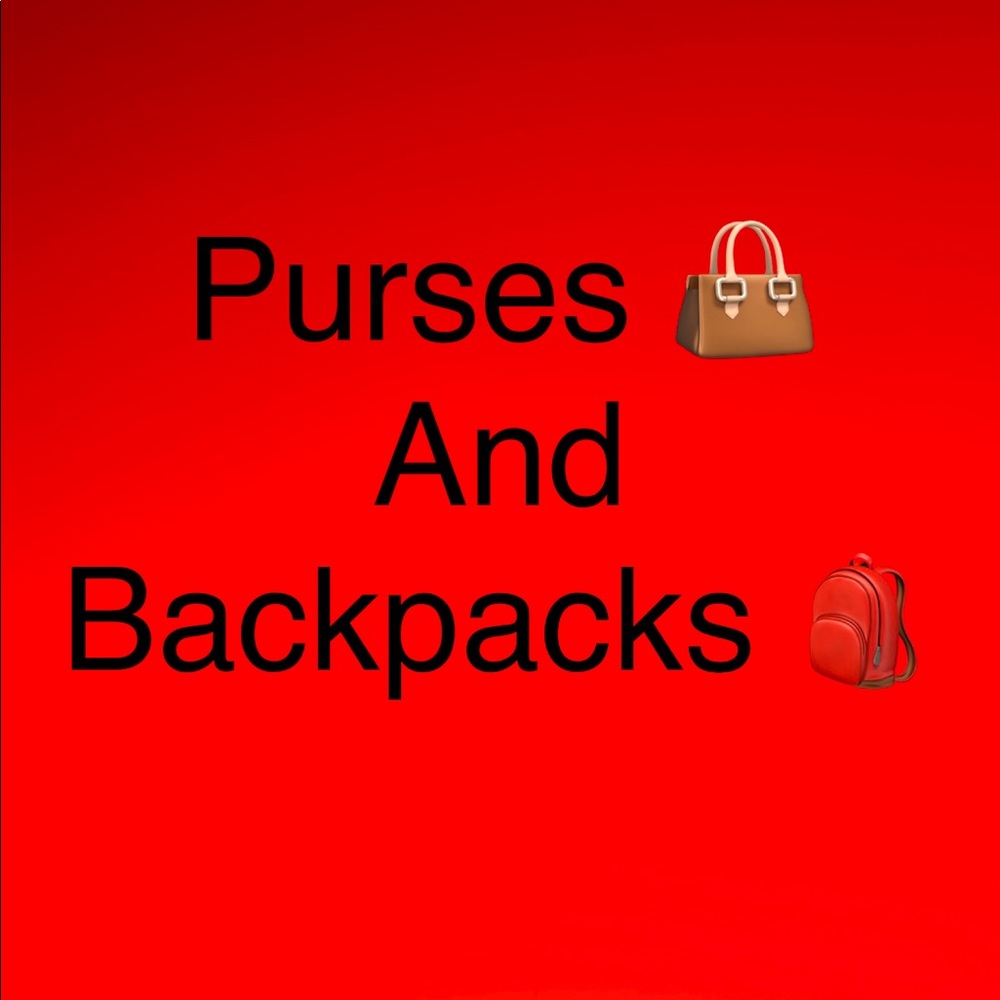 Purses and backpacks